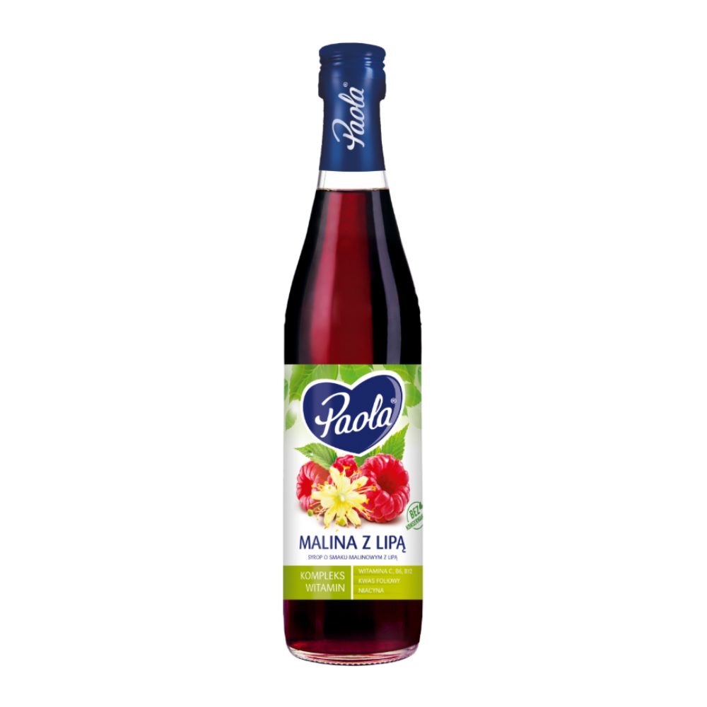 Syrop Paola Malina z lipą 430 ml