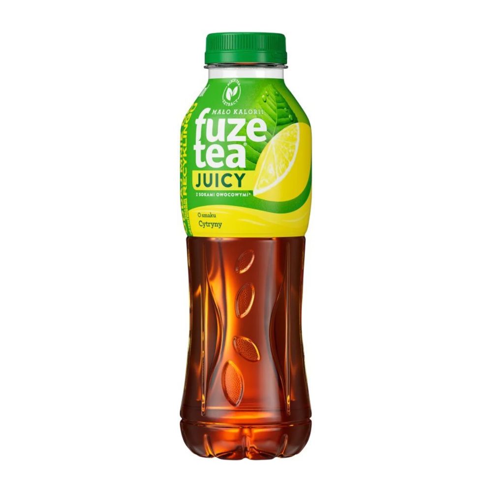 Napój FuzeTea Zielona herbata o smaku cytrusowym 500 ml DRS