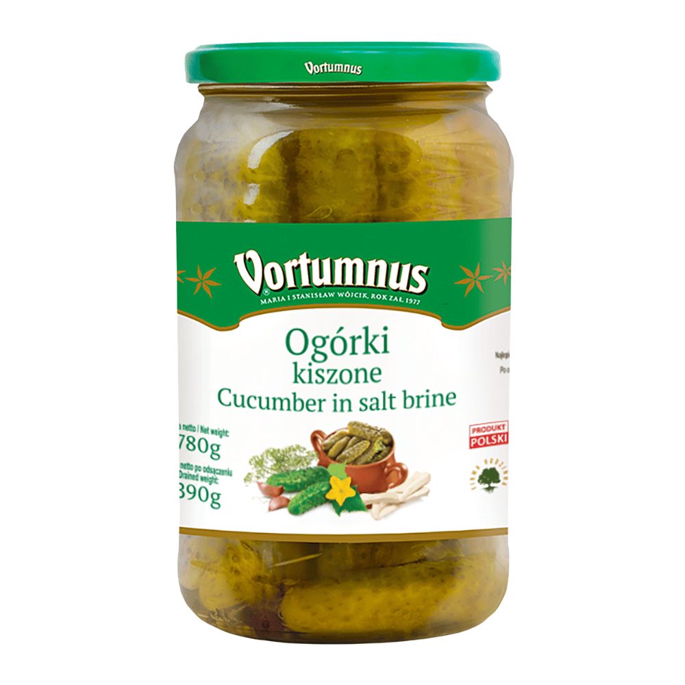 Vortumnus Ogórki kiszone 780 g