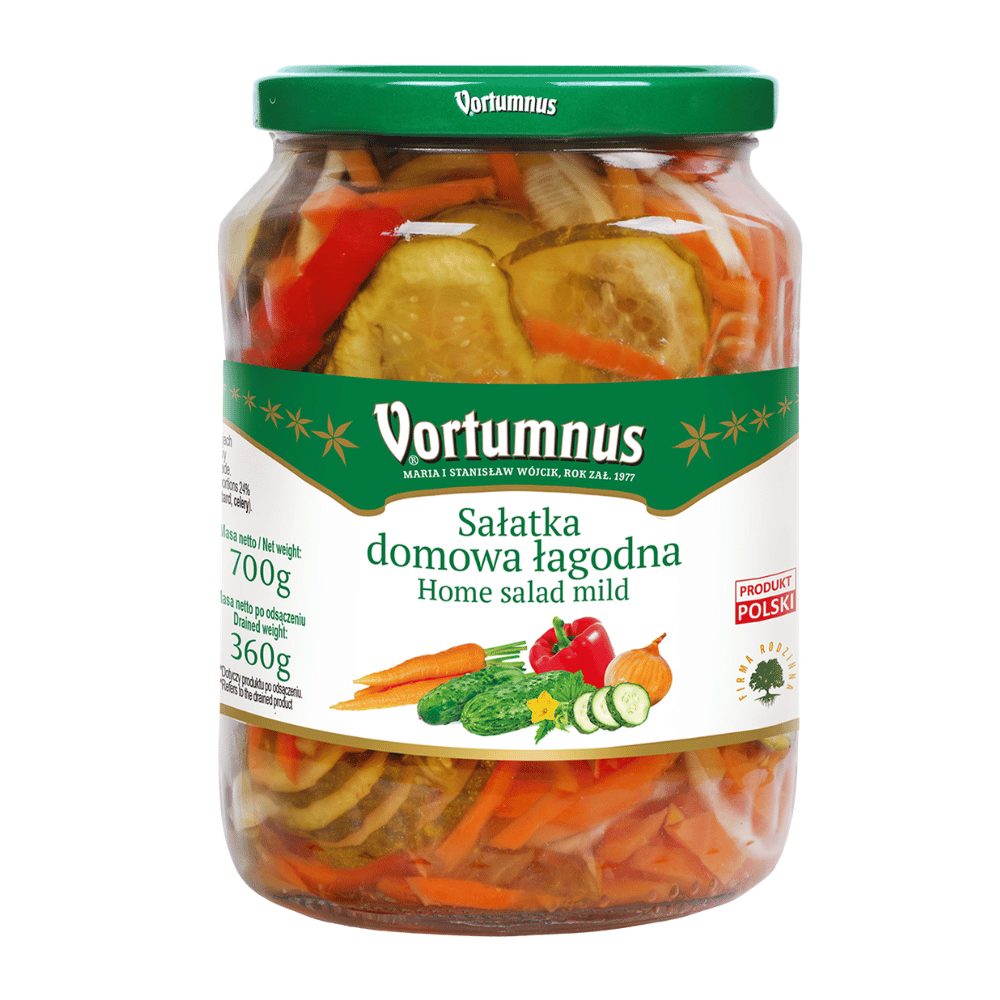 Vortumnus Sałatka domowa łagodna 700 g