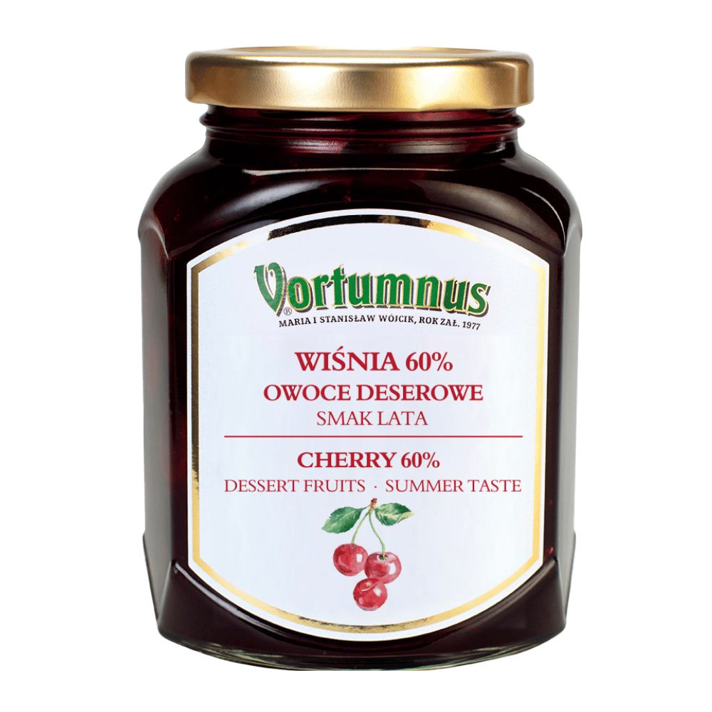 Vortumnus Wiśnia 60% owoce deserowe 370 g