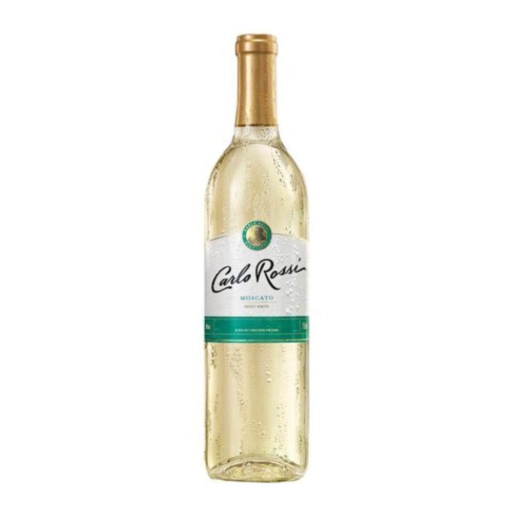 Wino Carlo Rossi Moscato 9% białe słodkie 750 ml