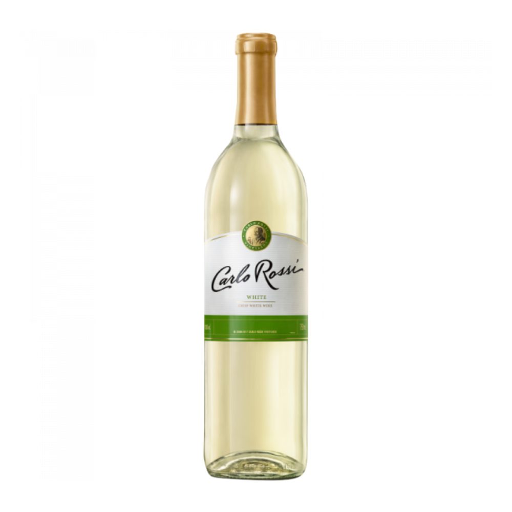 Wino Carlo Rossi White 10,5% białe półwytrawne 750 ml