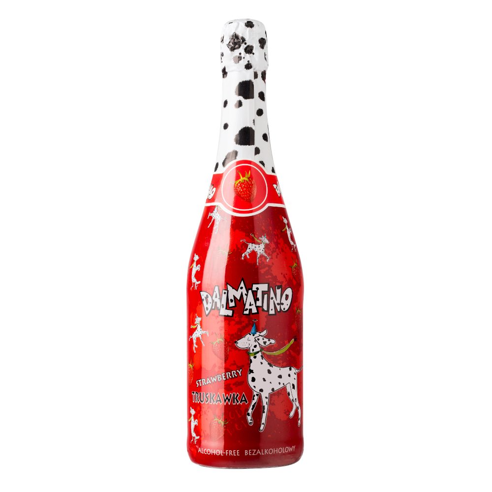 Wino bezalkoholowe Dalmatino Truskawkowe 750 ml