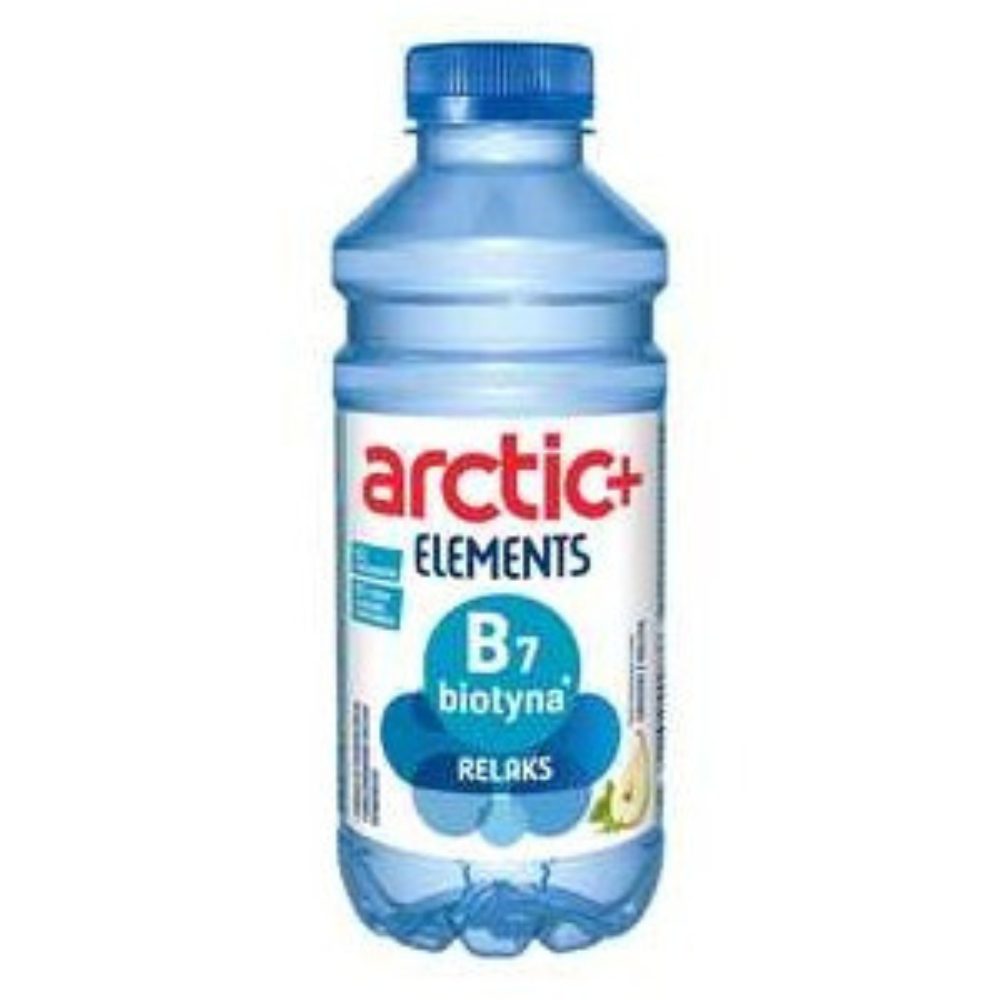 Woda Hoop Arctic+ Elements Gruszka-Biotyna niegazowana 600 ml