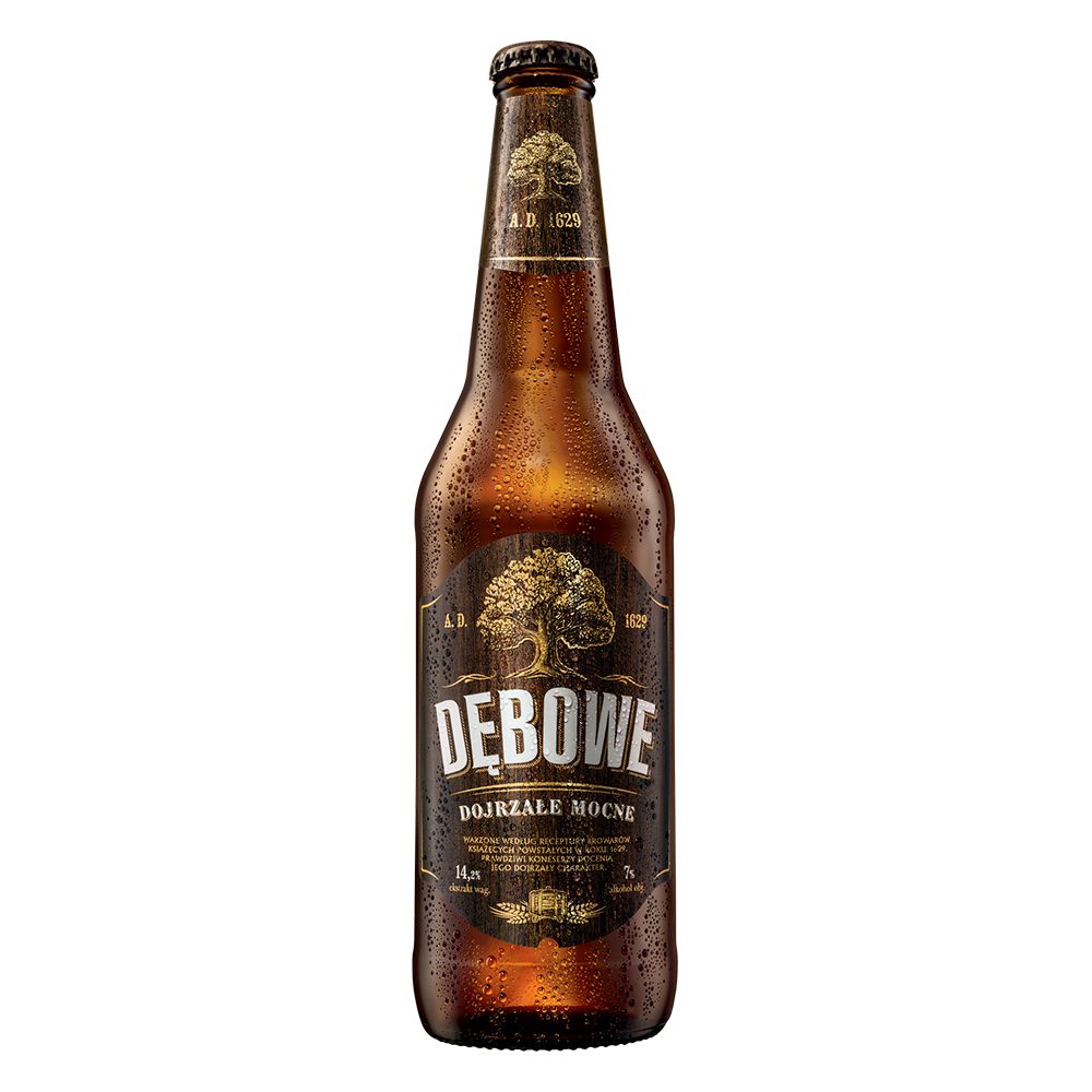 Piwo Dębowe Dojrzałe Mocne 7% 500 ml