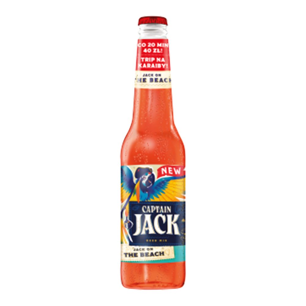 Piwo Captain Jack Jack on the Beach 6% 400 ml