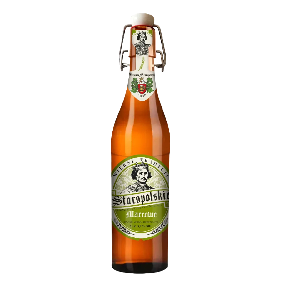 Piwo Staropolskie Marcowe 5,7% 500 ml