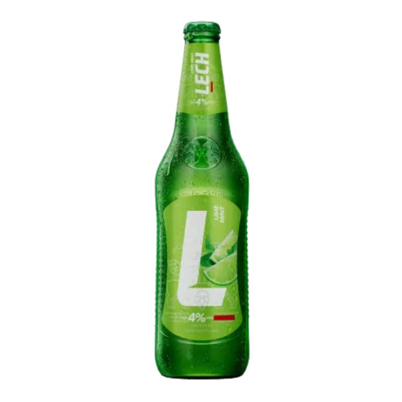 Piwo Lech Limonka z Miętą 4% 500 ml